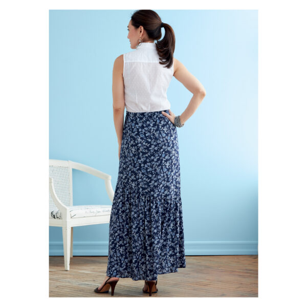 Butterick Schnittmuster - B6736 - Damenrock, Stufenrock – Bild 5