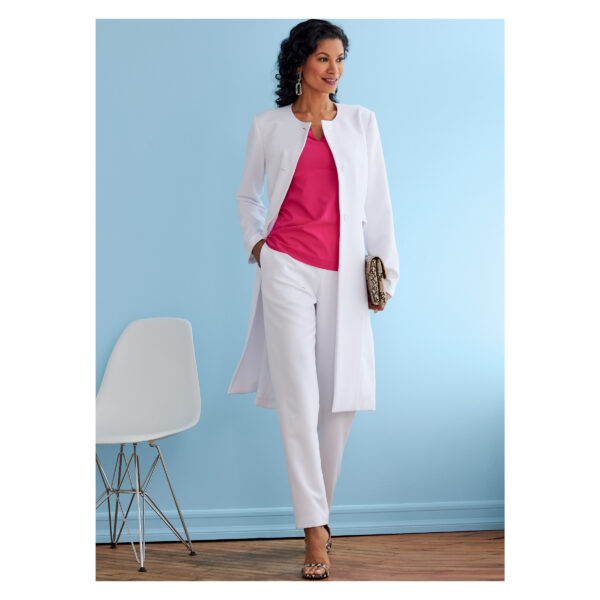 Butterick Schnittmuster - B6740 - Damenhose, Shirt, Blazer, Mantel – Bild 5