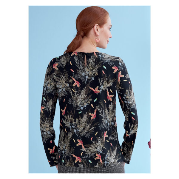 Butterick Schnittmuster - B6754 - Basicshirt, Damenshirt, Damenbluse – Bild 5