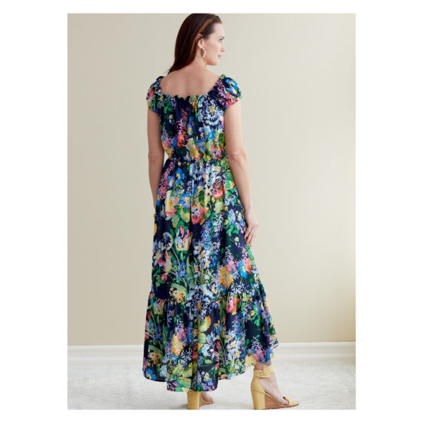 Butterick Schnittmuster - B6757 - Sommerkleid, Carmenausschnitt – Bild 6