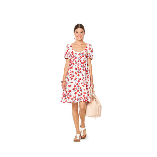 Burda Style Schnittmuster - Kleid - Empirekleid und Sommerkleid - Nr. 6312 – Bild 3