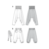 Burda Style Schnittmuster - Hose - Sarouelhose - Nr. 6316 – Bild 5
