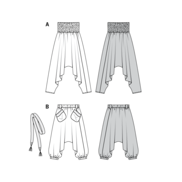 Burda Style Schnittmuster - Hose - Sarouelhose - Nr. 6316 – Bild 5