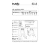 Burda Style Schnittmuster - Hose - Sarouelhose - Nr. 6316 – Bild 4