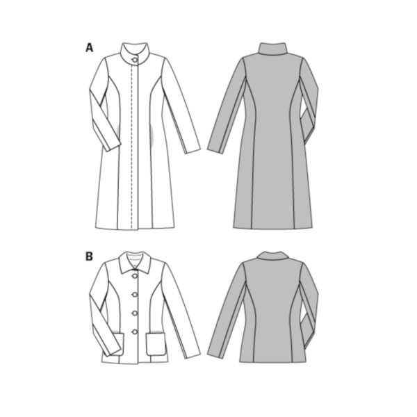 Burda Style Schnittmuster - Mantel und Jacke - Nr. 6461 – Bild 5