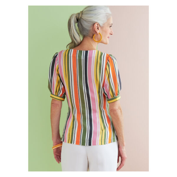 Butterick Schnittmuster - B6731 - Sommerbluse, Shirt mit Puffärmel – Bild 9