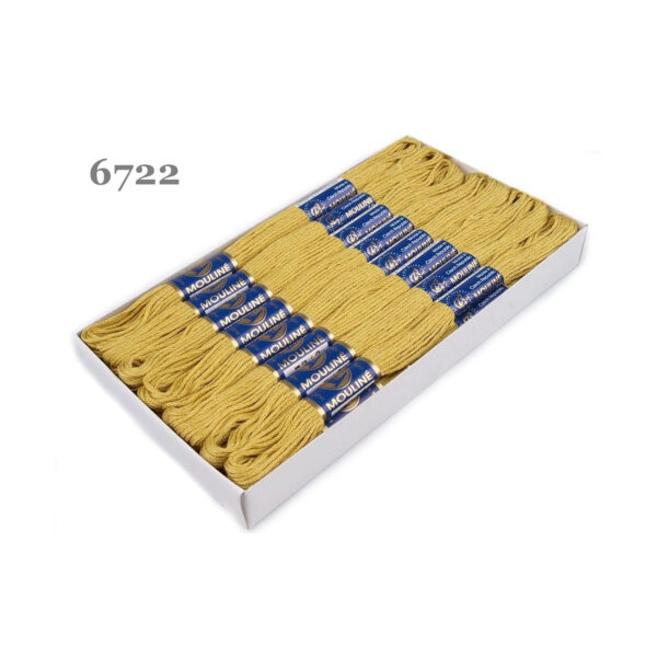 Nitarna Stickgarn - Mouline - 8m - 6-fädig - Grün – Bild 8