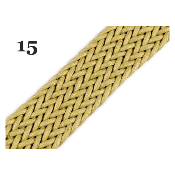 1m Taschengurt - Gurtband geflochten - Baumwollmischung - 30 mm - verschiedene Farben – Bild 5