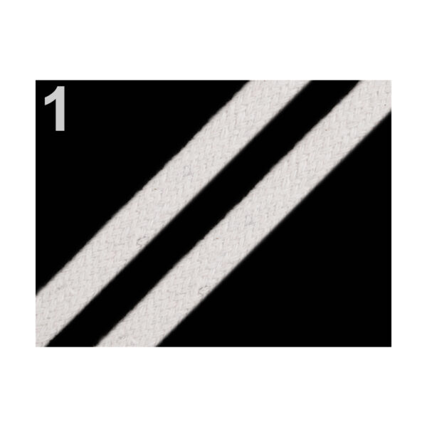 1,00 EURO/m - 2,5 Meter Flachkordel - Hoodieband, Schnur, Kordel - 10 mm - versch. Farben – Bild 2