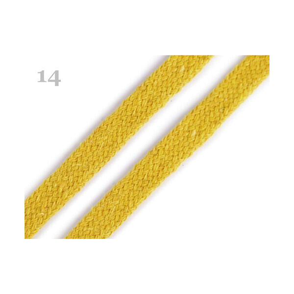 1,00 EURO/m - 2,5 Meter Flachkordel - Hoodieband, Schnur, Kordel - 10 mm - versch. Farben – Bild 15
