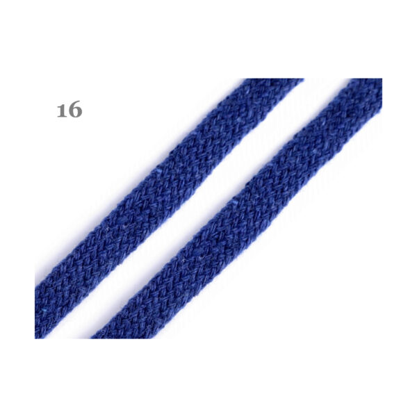 1,00 EURO/m - 2,5 Meter Flachkordel - Hoodieband, Schnur, Kordel - 10 mm - versch. Farben – Bild 16