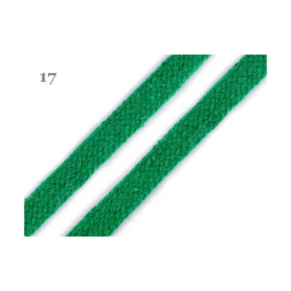 1,00 EURO/m - 2,5 Meter Flachkordel - Hoodieband, Schnur, Kordel - 10 mm - versch. Farben – Bild 17