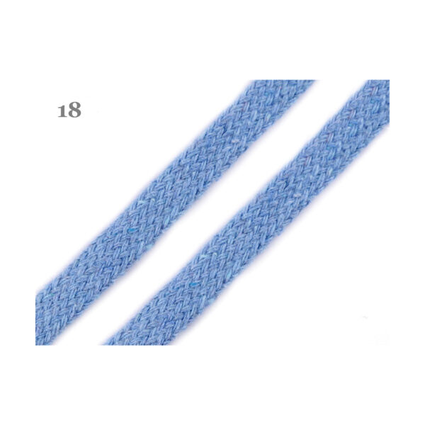 1,00 EURO/m - 2,5 Meter Flachkordel - Hoodieband, Schnur, Kordel - 10 mm - versch. Farben – Bild 18