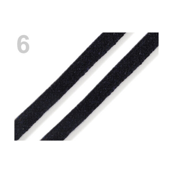 1,00 EURO/m - 2,5 Meter Flachkordel - Hoodieband, Schnur, Kordel - 10 mm - versch. Farben – Bild 7