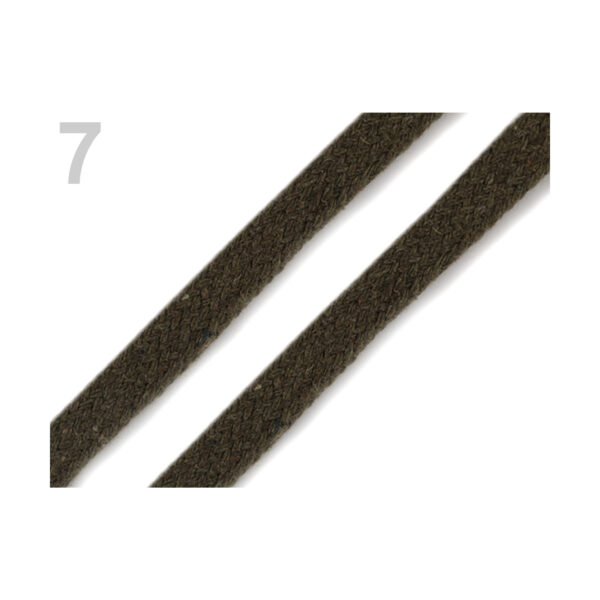1,00 EURO/m - 2,5 Meter Flachkordel - Hoodieband, Schnur, Kordel - 10 mm - versch. Farben – Bild 8