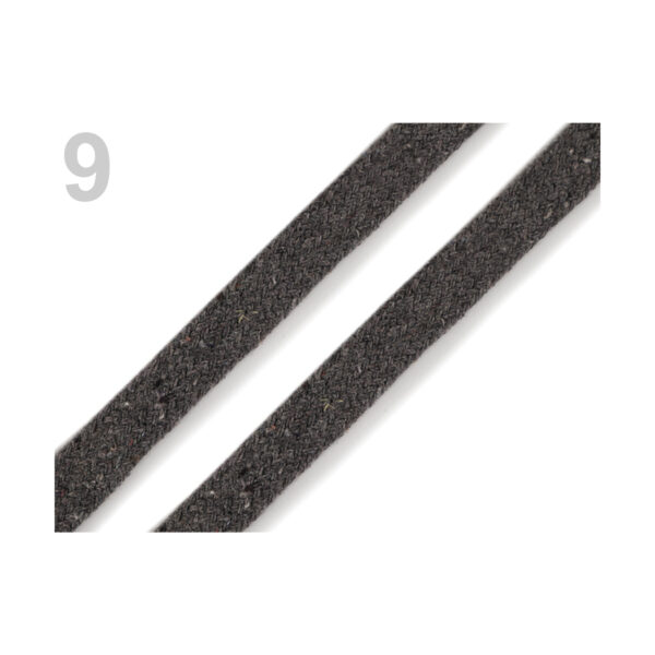 1,00 EURO/m - 2,5 Meter Flachkordel - Hoodieband, Schnur, Kordel - 10 mm - versch. Farben – Bild 10