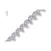 Leonische Borte - Schmuckband Basteln Verzieren Nähen - 15-18 mm - gold, silber – Bild 2