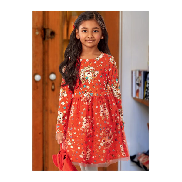 McCalls Schnittmuster M8251 - Kleid - Volants am Rock – Bild 2