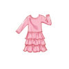 McCalls Schnittmuster M8251 - Kleid - Volants am Rock – Bild 3