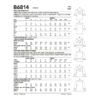 Butterick Schnittmuster - B6814 - schlichte Bluse mit Volant – Bild 11