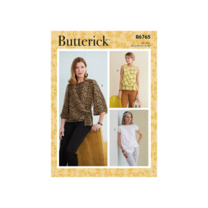 Butterick Schnittmuster - B6765 -  raffiniert gestaltete Damenbluse