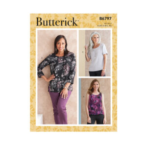 Butterick Schnittmuster - B6797 - Bluse, Damenshirt