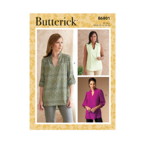 Butterick Schnittmuster - B6801 - schlichte Sommerbluse