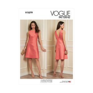 Vogue Schnittmuster V1879 - Kleid, Sommerkleid, Etuikleid