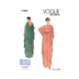 Vogue Schnittmuster V1886 - Kleid, Überwurf
