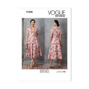 Vogue Schnittmuster V1898 - elegantes Sommerkleid