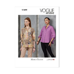 Vogue Schnittmuster V1899 - sportliche Hemdbluse