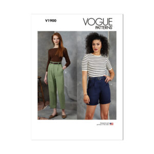 Vogue Schnittmuster V1900 - elegante Hose , Short