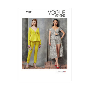 Vogue Schnittmuster V1901 - Bluse, Kleid und Hose