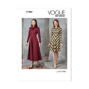 Vogue Schnittmuster - Vintage - V1907 - körperbetonendes, elegantes Kleid
