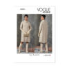 Vogue Schnittmuster V1911 - Damenmantel mit schlichter Eleganz