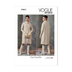 Vogue Schnittmuster V1911 - Damenmantel mit schlichter Eleganz