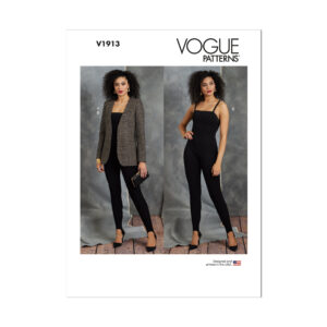 Vogue Schnittmuster - V1913 - Catsuit und Blazer
