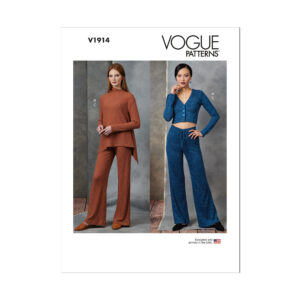Vogue Schnittmuster V1914 - Damenanzug, Hausanzug, Freizeitmode