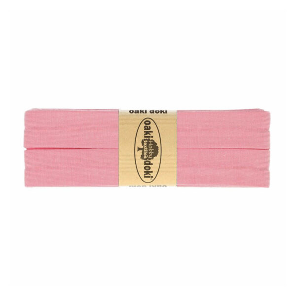 1.50EUR/ m - 3m Schrägband Jersey - 20 mm - helle Rottöne – Bild 3