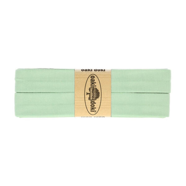 1.50EUR/ m - 3m Schrägband Jersey - 20 mm - Grüntöne