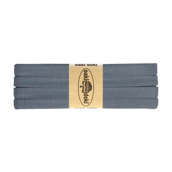 1.50EUR/ m - 3m Schrägband Jersey - 20 mm - helle Blautöne – Bild 4
