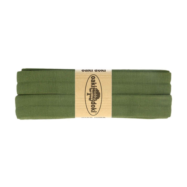 1.50EUR/ m - 3m Schrägband Jersey - 20 mm - Grüntöne – Bild 4