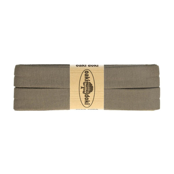1.50EUR/ m - 3m Schrägband Jersey - 20 mm - Grautöne , Schwarz – Bild 13