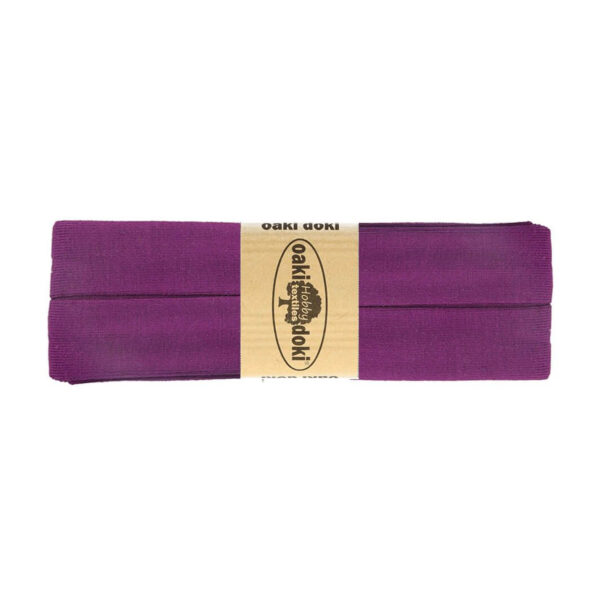 1.50EUR/ m - 3m Schrägband Jersey - 20 mm - dunkle Rottöne – Bild 6