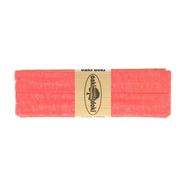 1.50EUR/ m - 3m Schrägband Jersey - 20 mm - helle Rottöne – Bild 7