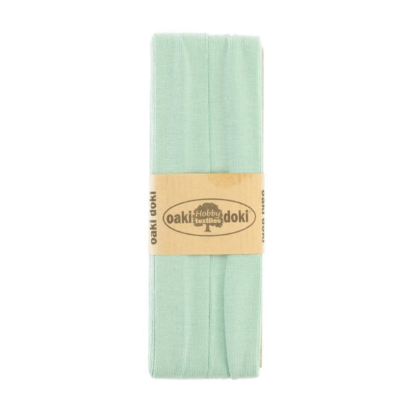 1.50EUR/ m - 3m Schrägband Jersey - 20 mm - Grüntöne – Bild 7