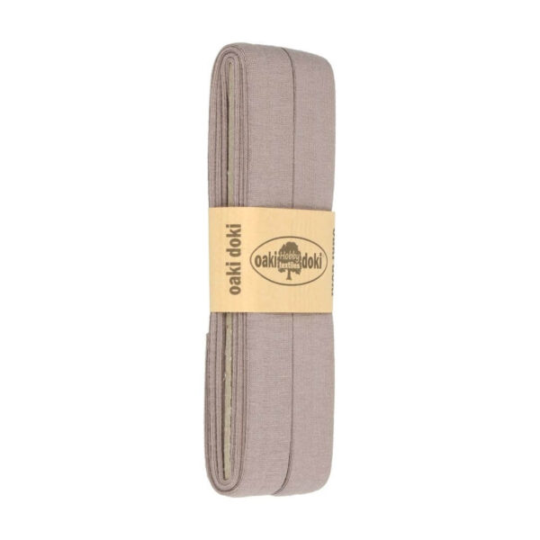1.50EUR/ m - 3m Schrägband Jersey - 20 mm - Grautöne , Schwarz – Bild 4
