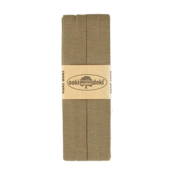 1.50EUR/ m - 3m Schrägband Jersey - 20 mm - Brauntöne – Bild 4