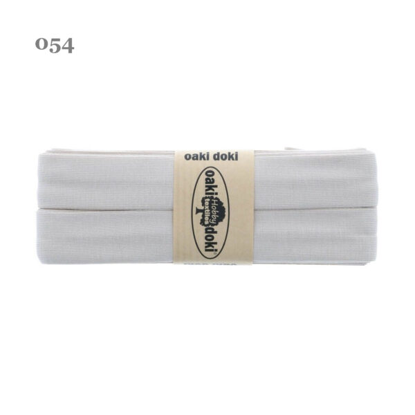 1.50EUR/ m - 3m Schrägband Jersey - 20 mm - Grautöne , Schwarz – Bild 5