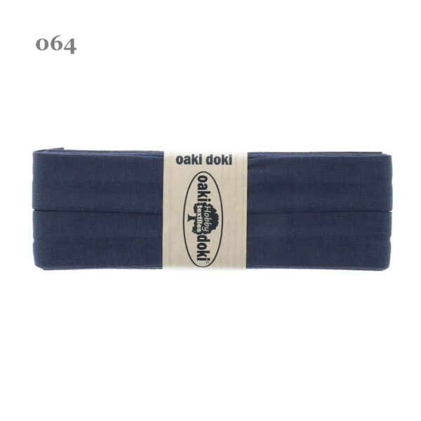 1.50EUR/ m - 3m Schrägband Jersey - 20 mm - Grautöne , Schwarz – Bild 8